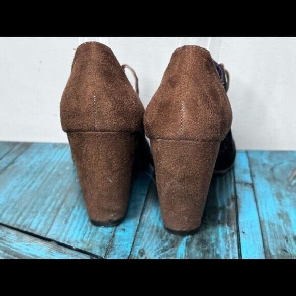 Desigual Heeled Boots SIZE 36=5.5 - Picture 5 of 13